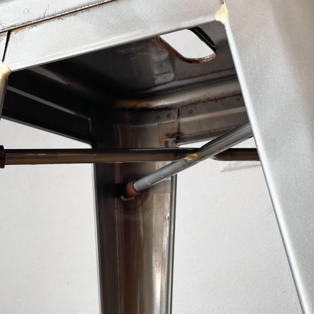 トリックス TOLIX Hスツール H-STOOL H75 ロースチール フランス インダストリアルスタイル カフェスタイル ◎