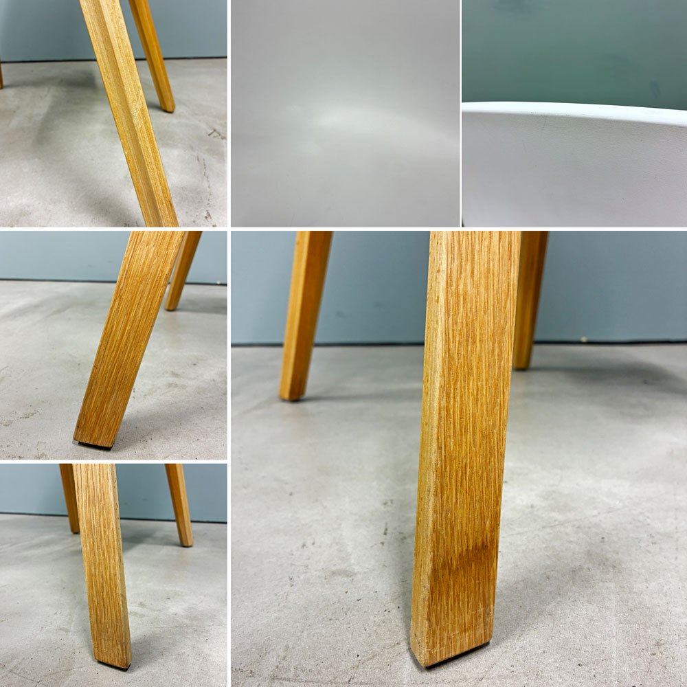 ヘイ HAY アバウト ア チェア ABOUT A CHAIR AAC22 アームチェア ダイニングチェア ホワイト ヒー・ウェリング 北欧モダン デンマーク ◎
