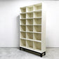 トラックファニチャー TRUCK FURNITURE ラボラトリーシェルフ LABORATORY SHELF ラワン x スチール 食器棚 飾り棚 うづくり加工 ホワイト 定価￥267,000- ●