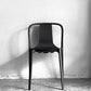 ヴィトラ Vitra ベルヴィルチェア Belleville Chair ダイニングチェア スタッキングチェア ディープブラック ロナン & エルワン・ブルレック D ■