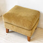 トラックファニチャー TRUCK FURNITURE エフケーソファ トリム FK SOFA TRIM オットマン コーデュロイ グリーン ウォールナット無垢材 張地F-21 ★