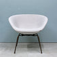 フリッツハンセン Fritz Hansen ポットチェア 3318 POT ラウンジチェア ファブリック クリスチャンハウン ベージュ ブラウンブロンズレッグ アルネ・ヤコブセン デンマーク  展示品 ◎