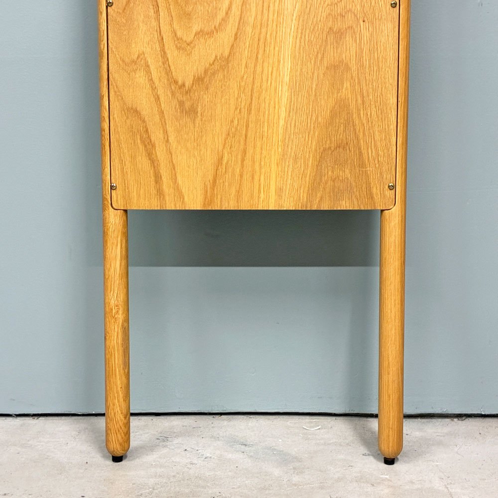 ノーウェアライクホーム NOWHERE LIKE HOME スーク SUK スタンドミラー オーク無垢材 姿見 全身鏡 H160cm 関家具 美品 ◎