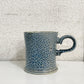 スティーブ・ハリソン Steve Harrison マグカップ ブルー系 ソルトグレーズ ARTS&SCIENCE取扱 2013年 希少 現代作家 ◎