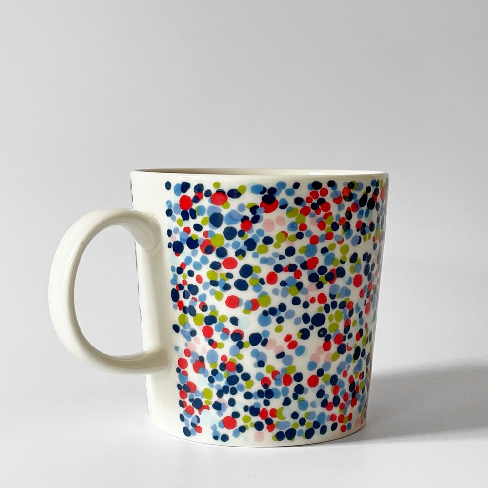 イッタラ iittala ヘレ Helle マグ マグカップ ブルー オイバ・トイッカ Oiva Toikka 陶器 フィンランド 北欧食器 ◇