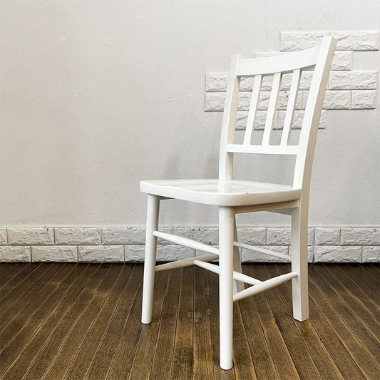 モモナチュラル MOMO Natural ランド LAND チェア ダイニングチェア ホワイトペイント カントリースタイル ◎