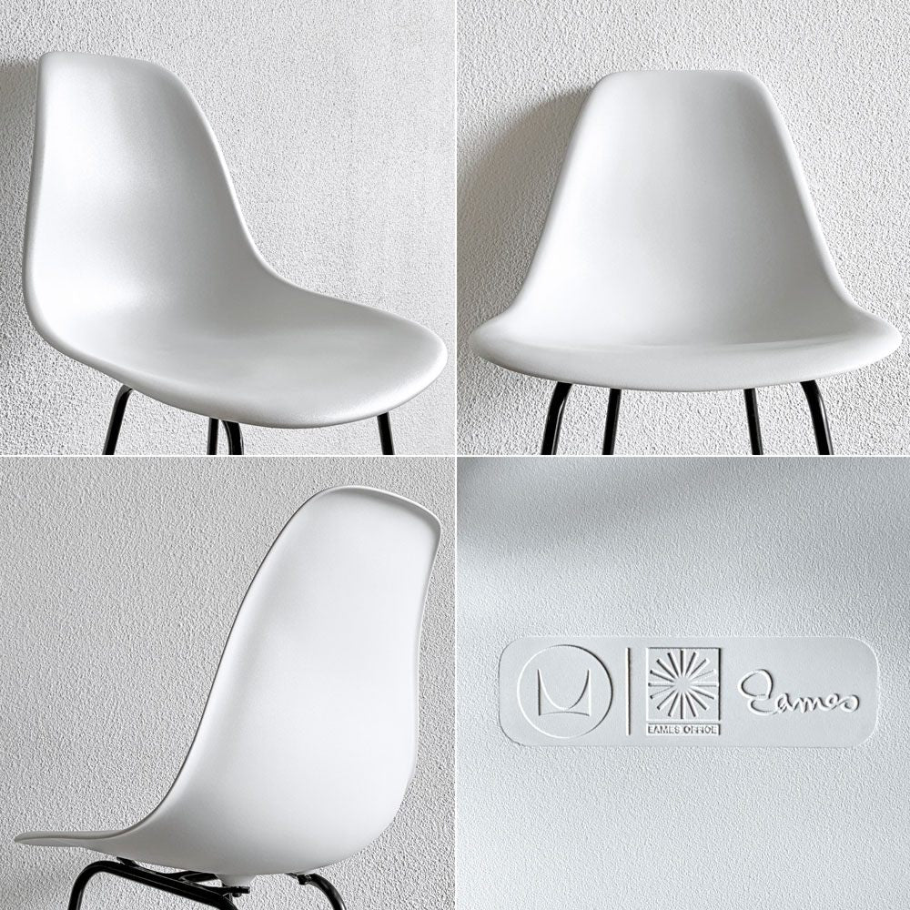 ハーマンミラー Herman Miller イームズ シェルスツール バーハイトスツール ホワイト H115.5cm ポリプロピレン製 イームズ ミッドセンチュリー B 〓