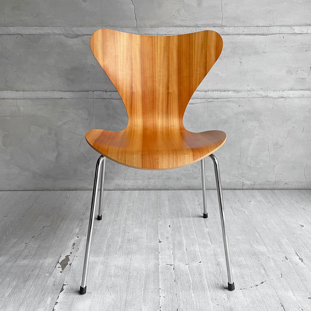 フリッツハンセン Fritz Hansen セブンチェア Seven Chair ダイニングチェア アルネヤコブセン Arne Jacobsen ナチュラルチェリー 北欧家具 D ♪