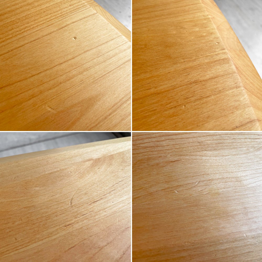 モモナチュラル Momo Natural ワイド FD ミドル テーブル WIDE FD MID TABLE コーヒーテーブル エレベーターテーブル 昇降式 アルダー材 ♪