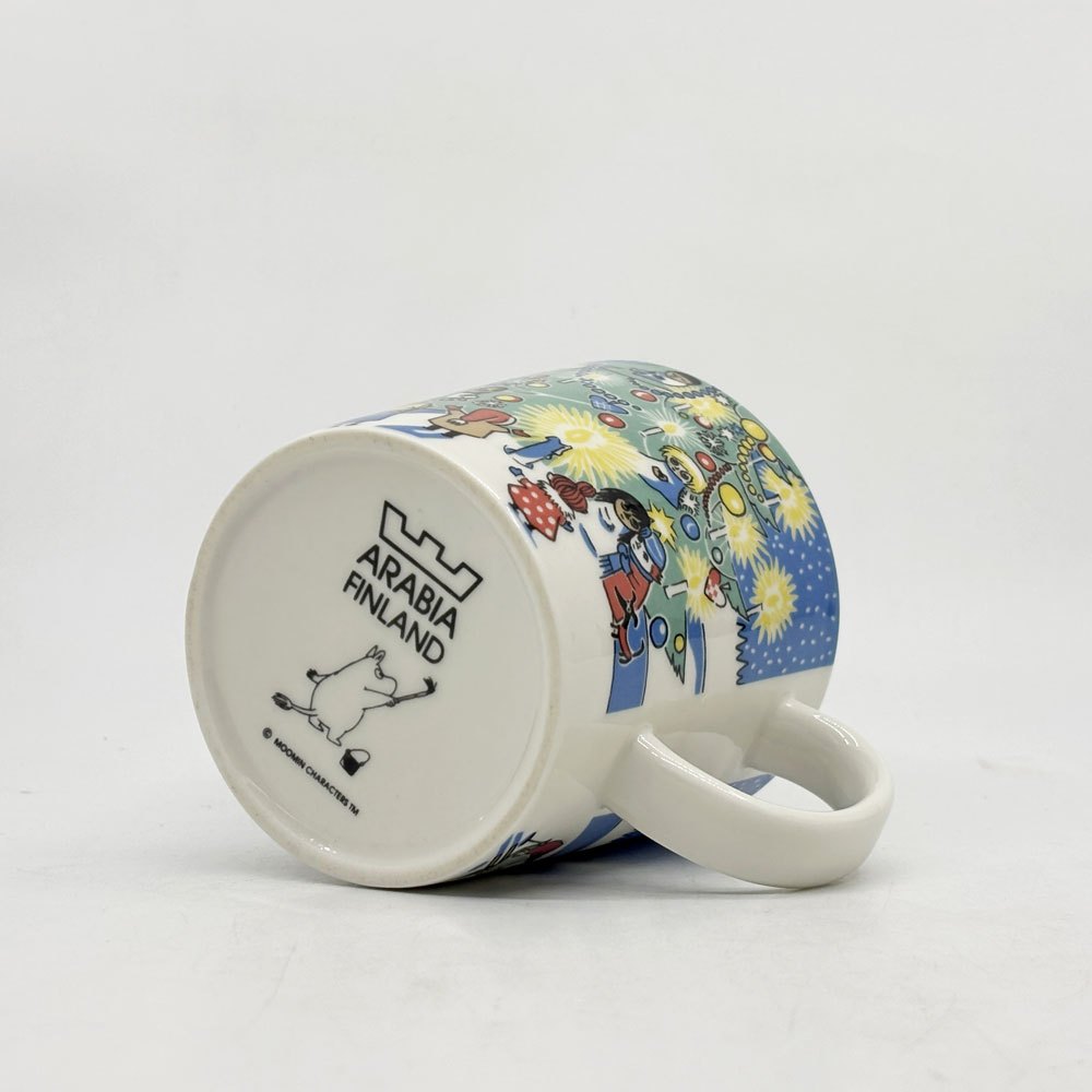 アラビア ARABIA ムーミン MOOMIN マグ カップ クリスマス 2004-2005年 限定 フィンランド 北欧食器 箱付き 希少 ●