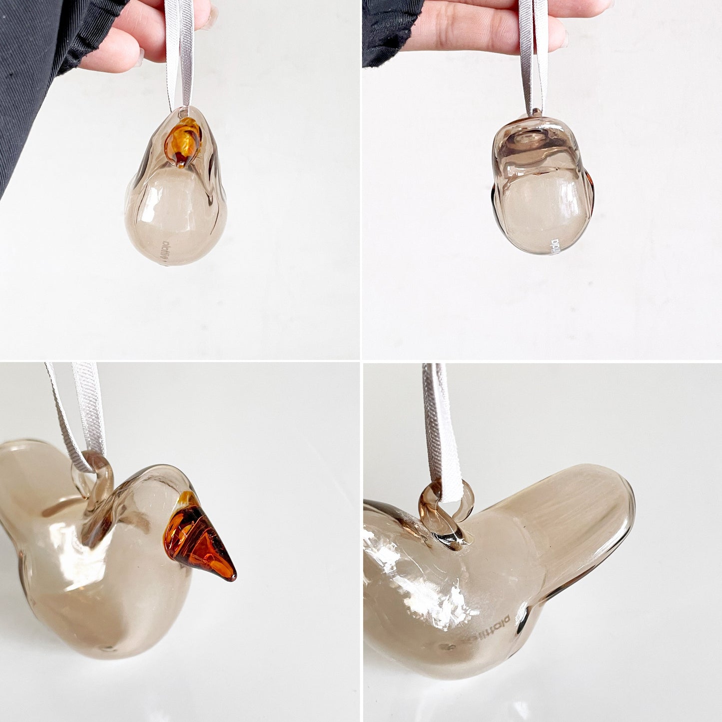 イッタラ iittala ミニ ガラスバード オーナメント Mini Glass Bird Ornaments 3set ミックスカラー 箱付き 北欧雑貨 ■
