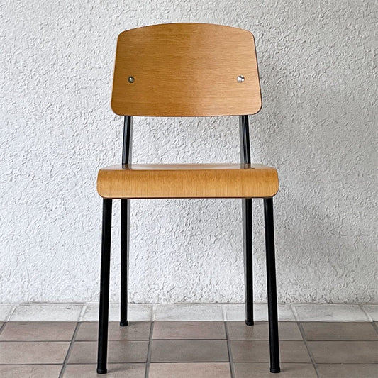 ヴィトラ vitra スタンダードチェア Standard chair ナチュラルオーク×ディープブラック ジャン・プルーヴェ Jean Prouve 名作椅子 定価138,600円 ◇
