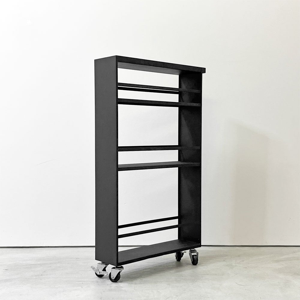 ジャーナルスタンダードファニチャー TOWER x JSF スリムワゴンハンドル SLIM WAGON HANDLE スチール スパイスラック 収納ワゴン ●