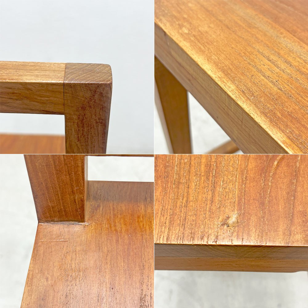 チーク 無垢材 teak wood ハイチェア カウンターチェア OLD JAVA アジアン スタイル B 〓