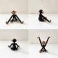 カイボイスン KAY BOJESEN DENMARK モンキー Monkey ミニ ブラック 木製オブジェ H9.5cm デンマーク 北欧雑貨 定価￥14,300- ◎