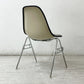 ハーマンミラー Herman Miller モダンファニチャーセールス ビンテージ サイドシェルチェア 3rd FRP アプホルスター レザー スタッキングベース イームズ ●