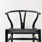 カールハンセン＆サン Carl Hansen & Son CH24 Yチェア ブラックラッカー×ブラックペーパーコード ビーチ材 ハンス・J・ウェグナー デンマーク 北欧家具 A ●