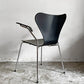 フリッツハンセン Fritz Hansen 3207 セブンチェア アームチェア ラッカー ブラック アルネヤコブセン 北欧家具 リペイント 参考価格￥146,080 - ■