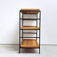 イデー IDEE ジャティ トゥア シェルフ JATI TUA SHELF オールドチーク無塗装 スチールフレーム ●