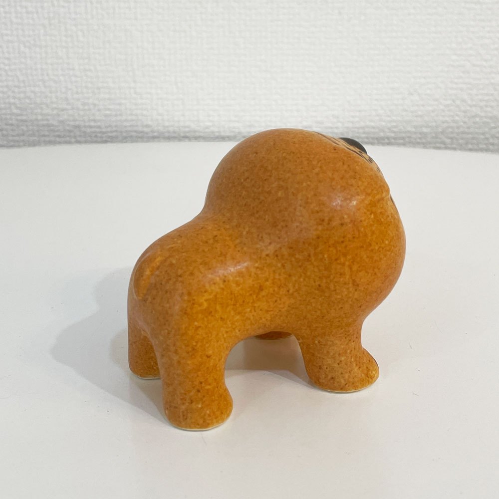 グスタフスベリ KERAMIK STUDION GUSTAVSBERG ケンネルシリーズ KENNEL ブルドッグ ミニ 復刻品 リサ・ラーソン Lisa Larson ◎