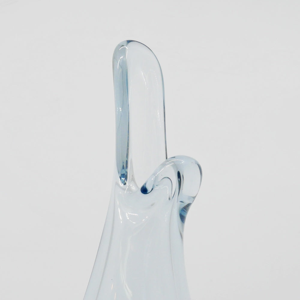 ホルムガード Holmegaard Naebvase ガラス フラワーベース 一輪挿し H24cm ペル・ルッケン Per Lutken ハンドメイド デンマーク ビンテージ ●