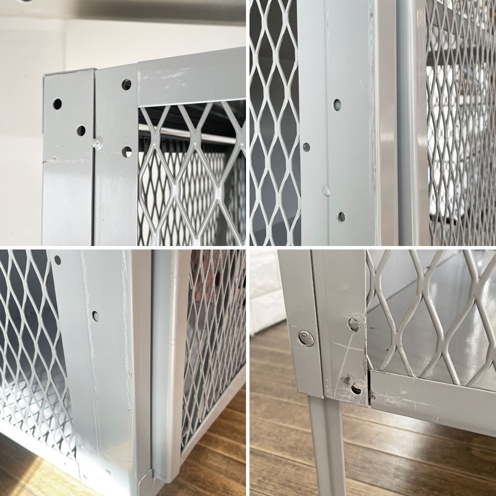 リオン LYON メッシュロッカー MESH LOCKER スチール グレー W61 パシフィックファニチャー P.F.S取扱 インダストリアル USA 米国 ◎