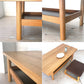 イデー IDEE ディモンシュ ローテーブル DIMANCHE LOW TABLE ホワイトオーク無垢材×グリーンブラック コーヒーテーブル ナチュラルモダン ★