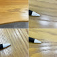 ナガノインテリア NAGANO INTERIOR リアルオーダーテーブル REAL Order table DT610 ダイニングテーブル オーク無垢材 耳付き テーパードレッグ ●