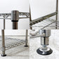 エレクター ERECTA メタルラック Metal Rack 6段 シェルフ W61.5cm × H159cmアジャスター付き スライド式棚板 ●