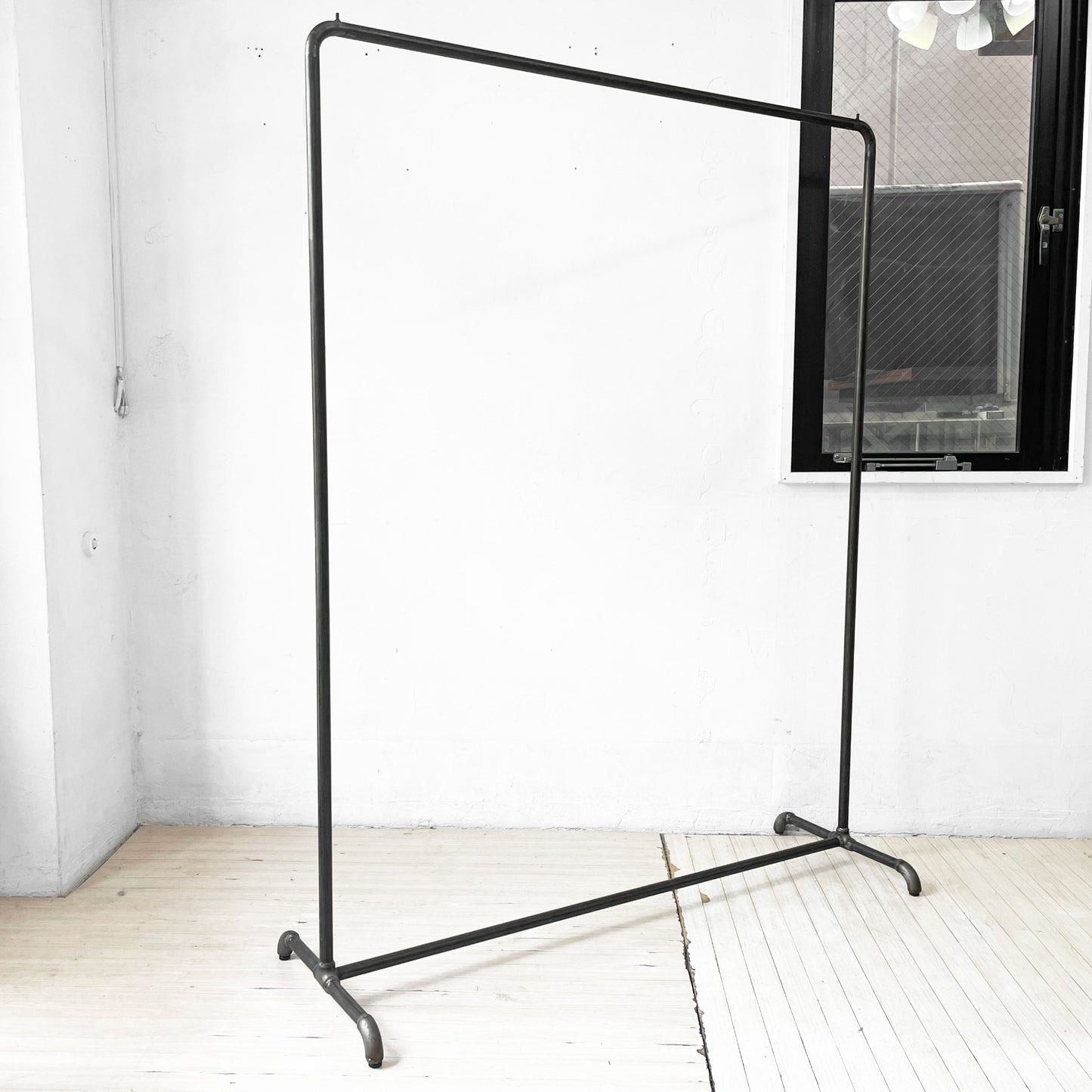 ダブルスタンダード W STANDARD ハンガーラック Hanger Rack HR-06 スチールパイプ 棚板なし W120cm 店舗什器 工業系 インダストリアル 参考価格￥27,280- ★