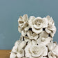 デスボッズ Despots Vase deco with flowers ホワイト 花瓶 陶器 フラワーベース 小サイズ オランダ ◎