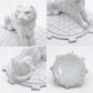 アスティエ・ド・ヴィラット Astier de Villatte リオン Lion シュガーボウル ライオン 小物入れ H19cm フランス 美品 ●