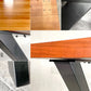 かなでもの KANADEMONO ザ・テーブル THE TABLE デスク ブラックチェリー材 X脚 ブラックスチール W160 x D80cm 定価￥108,000- ■