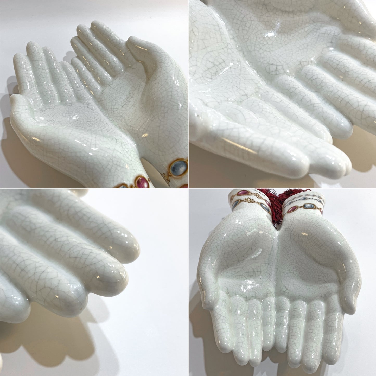 グッチ GUCCI グッチ デコール GUCCI DÉCOR ジュエリー プリント ハンドトレイ Jewelry Print Hand Tray 美品 ★