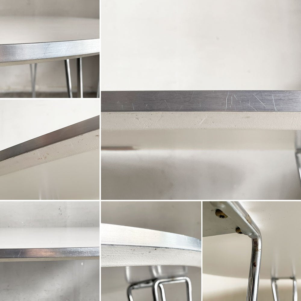 フリッツハンセン Fritz Hansen スーパー楕円 Bテーブル ダイニングテーブル B612 W150×D100cm ピート・ヘイン アルネ・ヤコブセン 北欧家具 ■