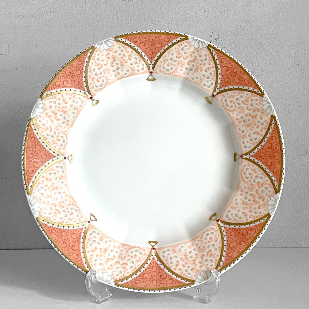 ロイヤルコペンハーゲン ROYAL COPENHAGEN フェアリーテイル Fairytale プレート 22.5cm 金彩 磁器 北欧 デンマーク 廃番 B ■