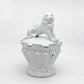 アスティエ・ド・ヴィラット Astier de Villatte リオン Lion シュガーボウル ライオン 小物入れ H19cm フランス 美品 ●