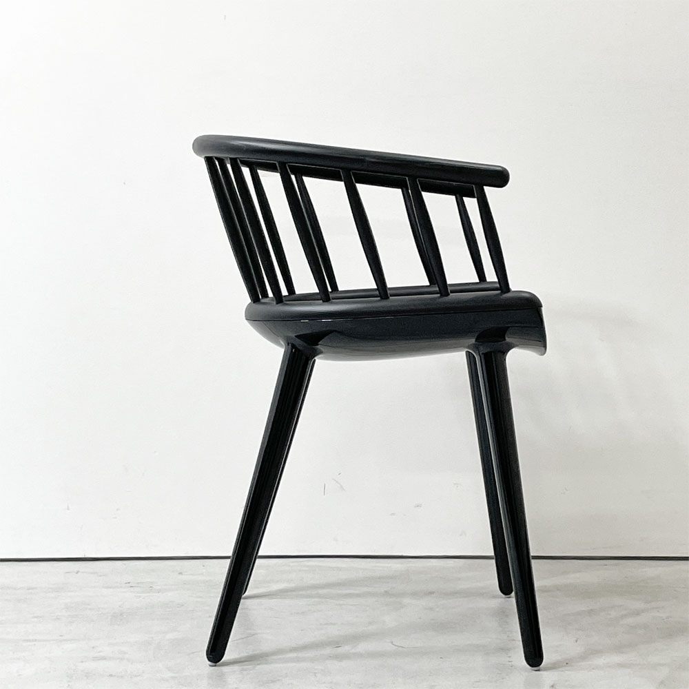 マジス MAGIS サイボーグスティック CYBORG STICK アームチェア ブラック アッシュ材×PC樹脂 マルセル ワンダース Marcel Wanders イタリア 定価￥154,000- ●