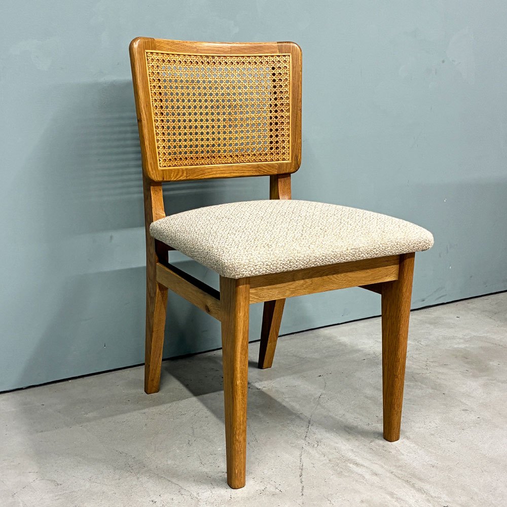 クラッシュゲート CRASHGATE ノットアンティークス Knot Antiques ピケ PIKE ダイニングチェア ベージュ オーク材 定価：￥31,900- ◎
