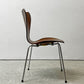 フリッツハンセン Fritz Hansen セブンチェア チーク材 アルネ・ヤコブセン ビンテージ 北欧家具 デンマーク ●