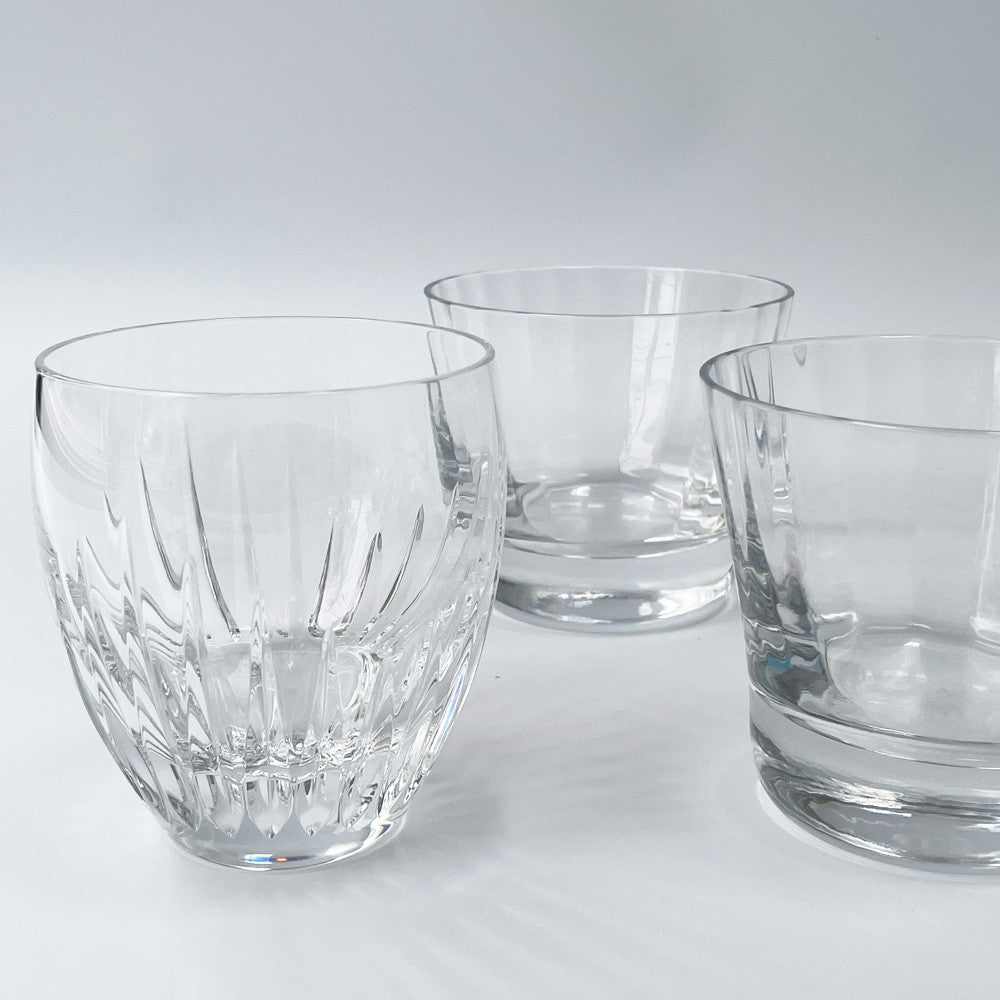 バカラ Baccarat マッセナ massena タンブラー W8×H9cm グラス ガラス フランス 定価￥24,750- ■