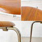 フリッツハンセン Fritz Hansen ビンテージ 3170 ドットスツール 3本脚 チーク材 アルネ・ヤコブセン Arne Jacobsen デンマーク 北欧家具 ★