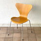 フリッツハンセン Fritz Hansen セブンチェア ビーチ材 ナチュラル アルネ・ヤコブセン Arne Jacobsen スタッキング デンマーク 北欧家具 A ◇