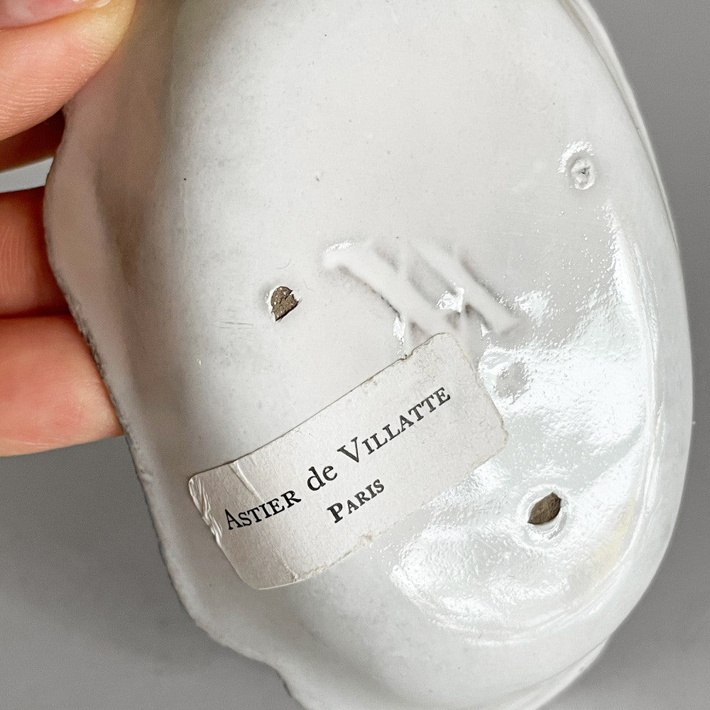 アスティエ・ド・ヴィラット Astier de Villatte コルベール Colbert テン ペタル Ten Petals スモールディッシュ W11cm 陶器 フランス ■