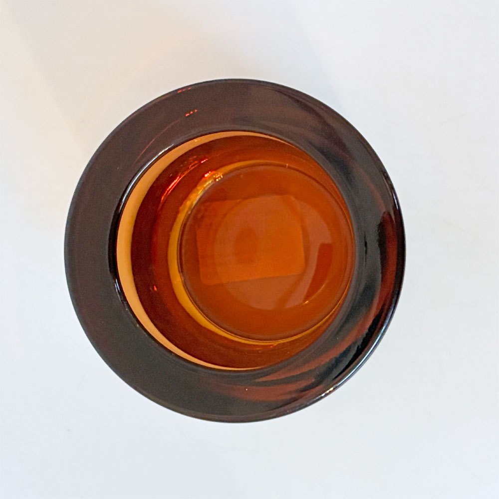 イッタラ iittala マリメッコ marimekko キビ kivi キャンドルホルダー セビリアオレンジ 60mm ヘイッキ・オルヴォラ フィンランド 廃番カラー ●