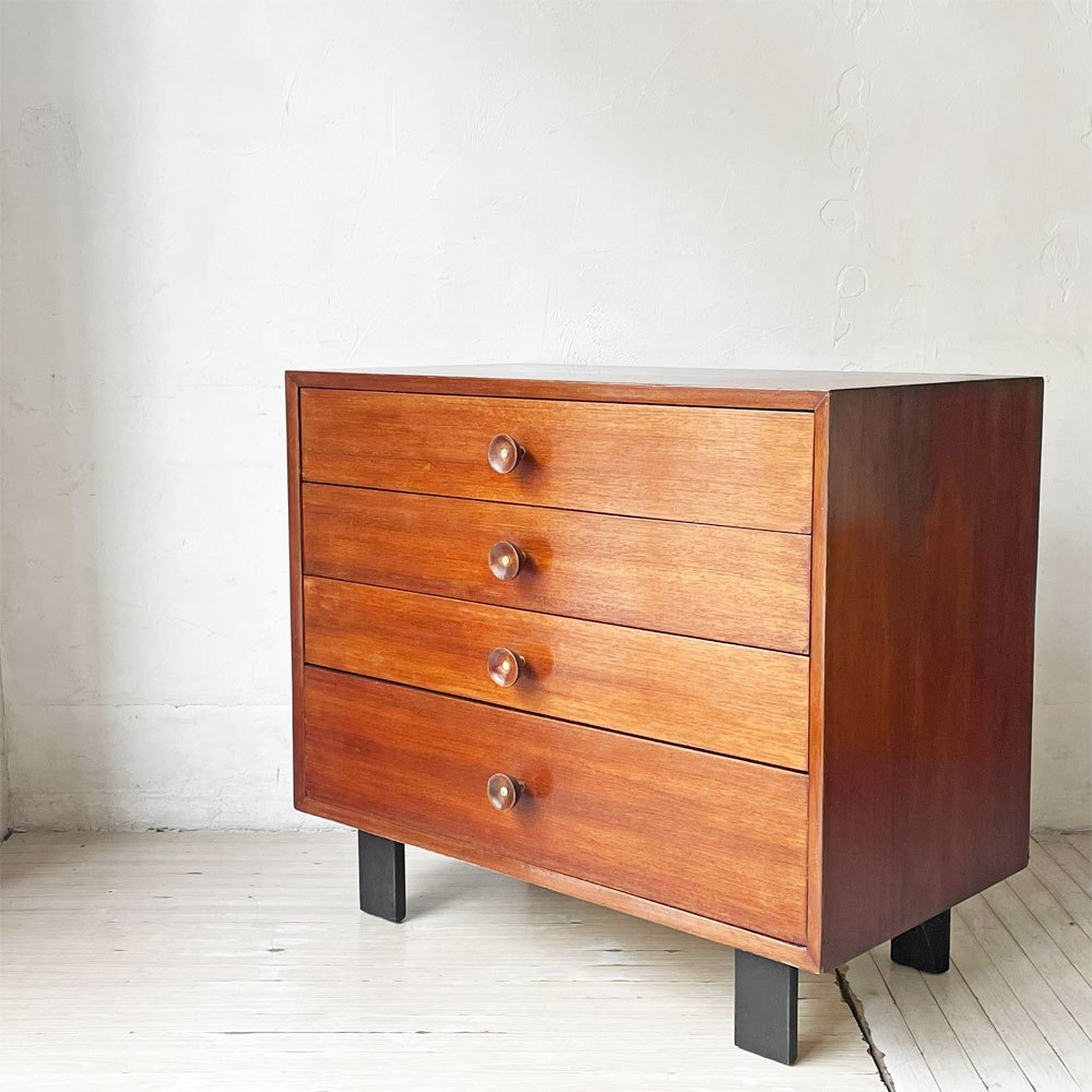 ハーマンミラー Herman Miller ネルソンベーシックキャビネット Nelson Basic Cabinet Series 4ドロワー チェスト ビンテージ ジョージ・ネルソン ミッドセンチュリー ★