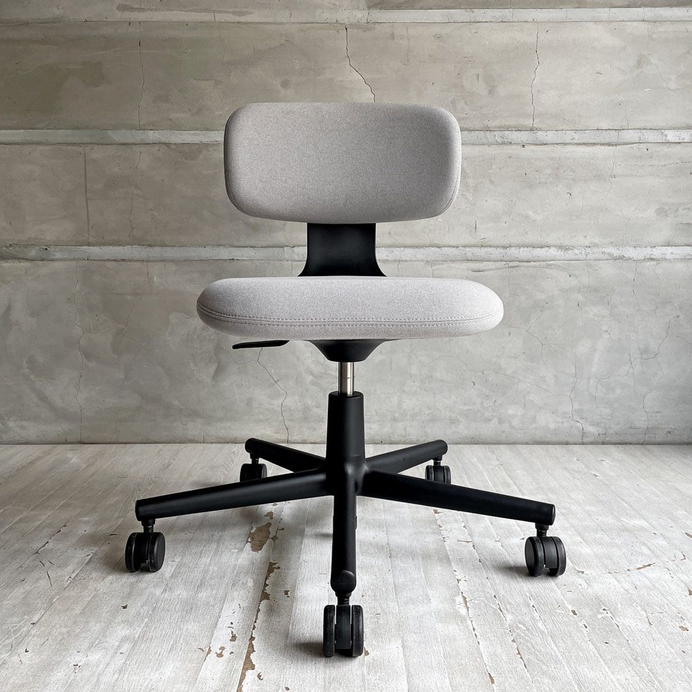 ヴィトラ vitra ルーキー Rookie デスクチェア キャスターチェア コンスタンチン・グルチッチ グレー シンプルデザイン 定価￥78,100-  ♪