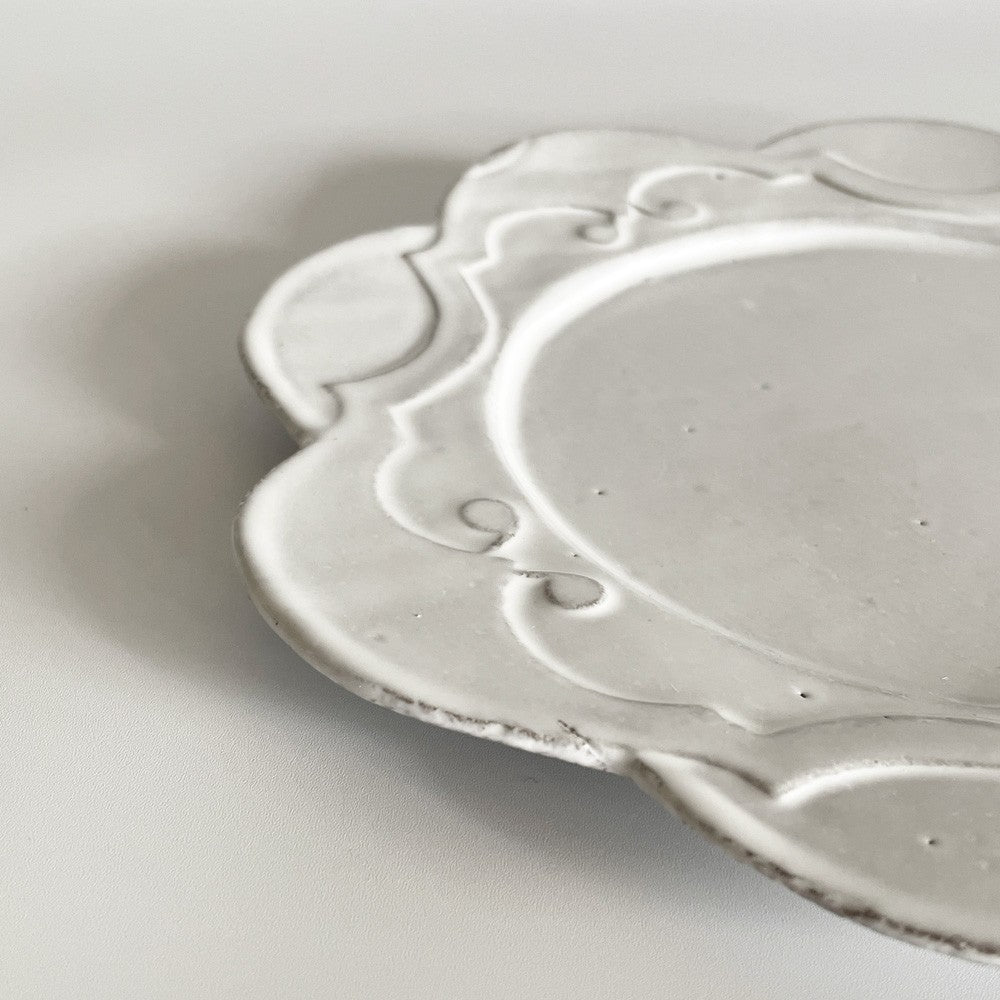 アスティエ・ド・ヴィラット ASTIER de VILLATTE マルト Marthe サイドプレート 20cm フランス 定価¥19,140- ■