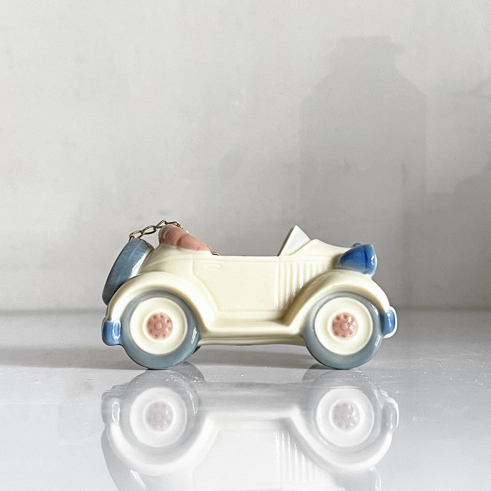 リヤドロ LLADRO リトル・ロードスター Little Roadstar クリスマスオーナメント 箱付 陶器 ビンテージ スペイン ■
