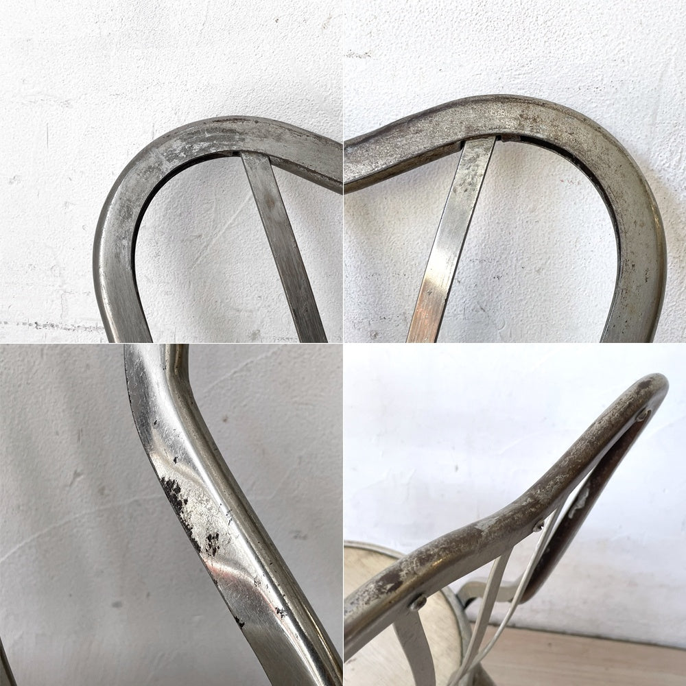 USビンテージ トレド Toledo パーラーチェア カフェチェア インダストリアル 工業系 ミッドセンチュリー デザイン UHL Art Steel C ★